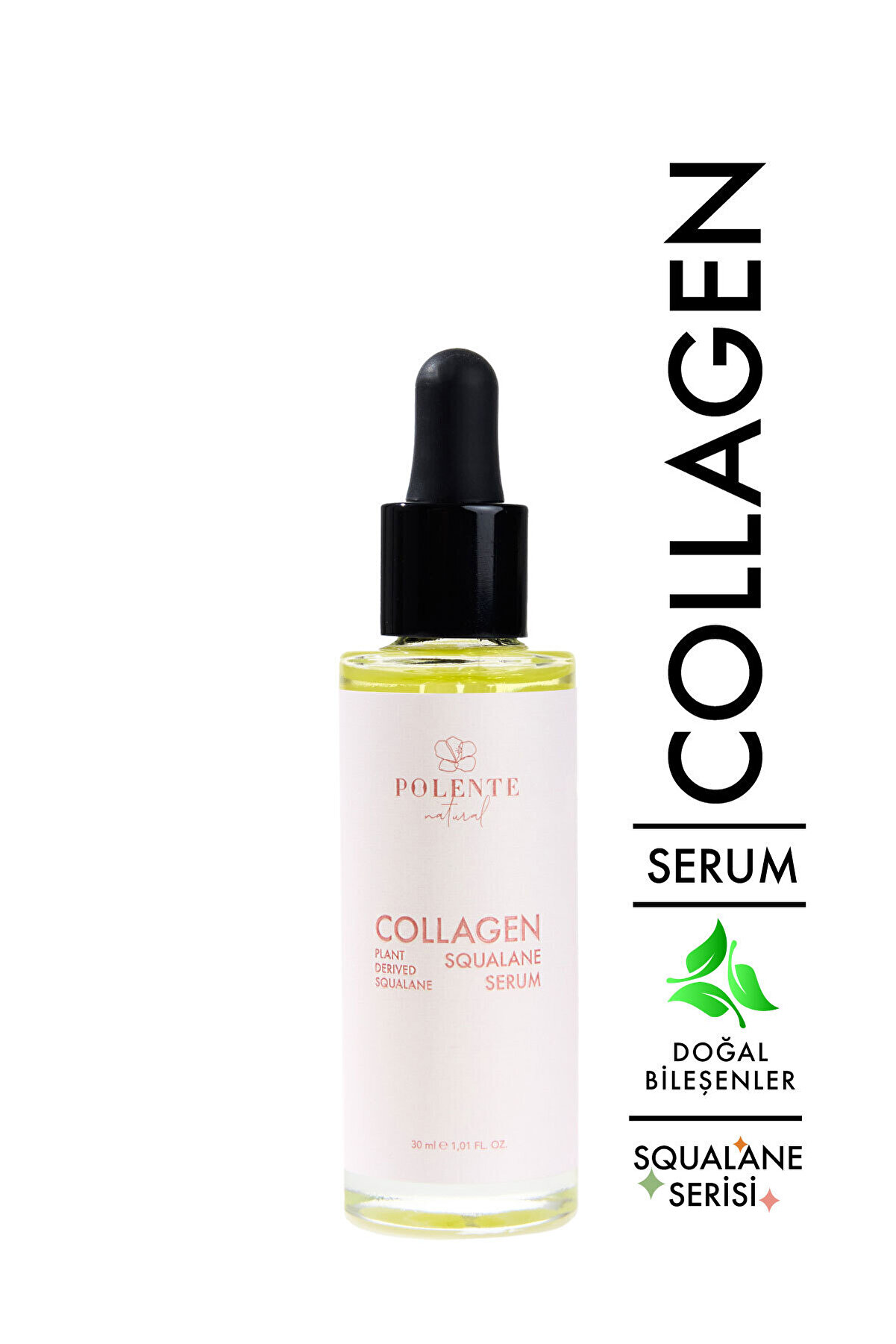 Polente Natural Collagen & Squalane Serum