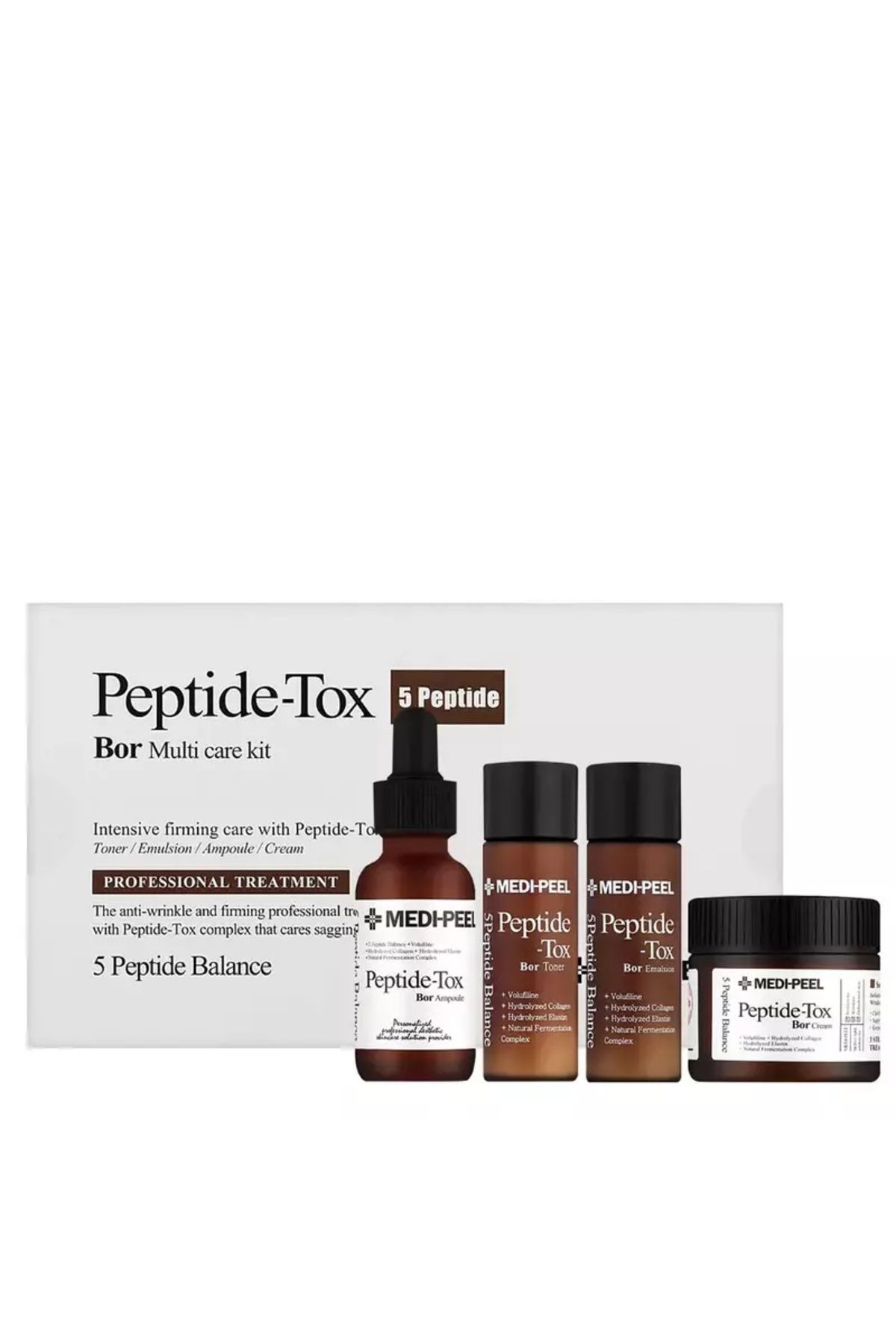 Medipeel Medi-Peel Bor-Tox Multi Care Kit - 30ml x 3 adet, 50g x 1 - Hepsi Bir Arada Bakım Kiti