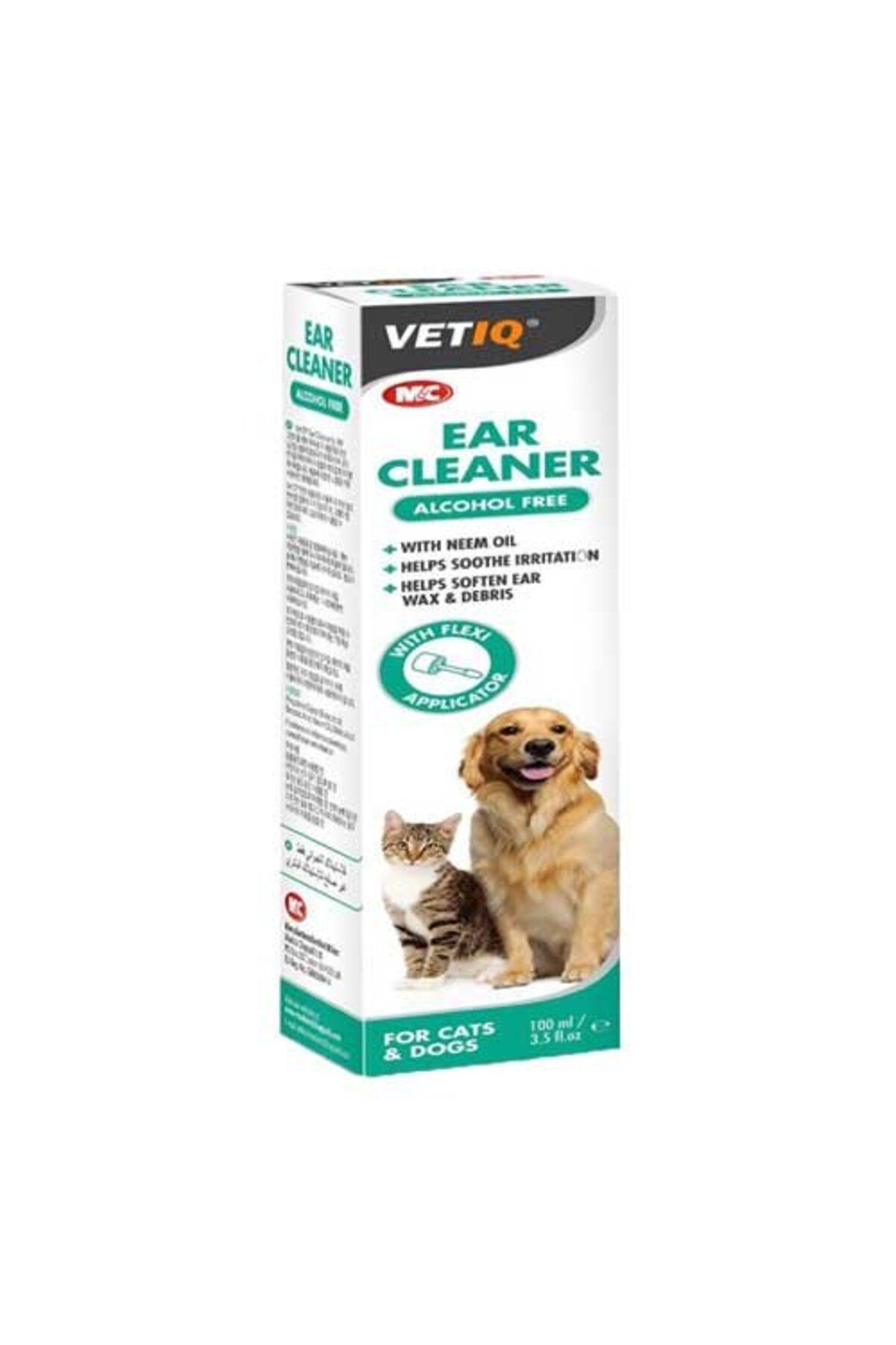 Vetiq Ear Cleaner Kedi Kulak Temizleme Losyonu 100 ml