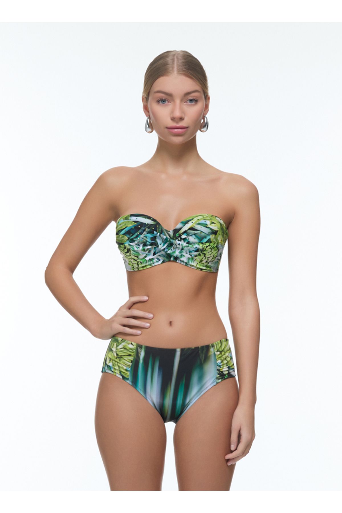 Bellisa Yeşil Kadın Bikini Takım 241003