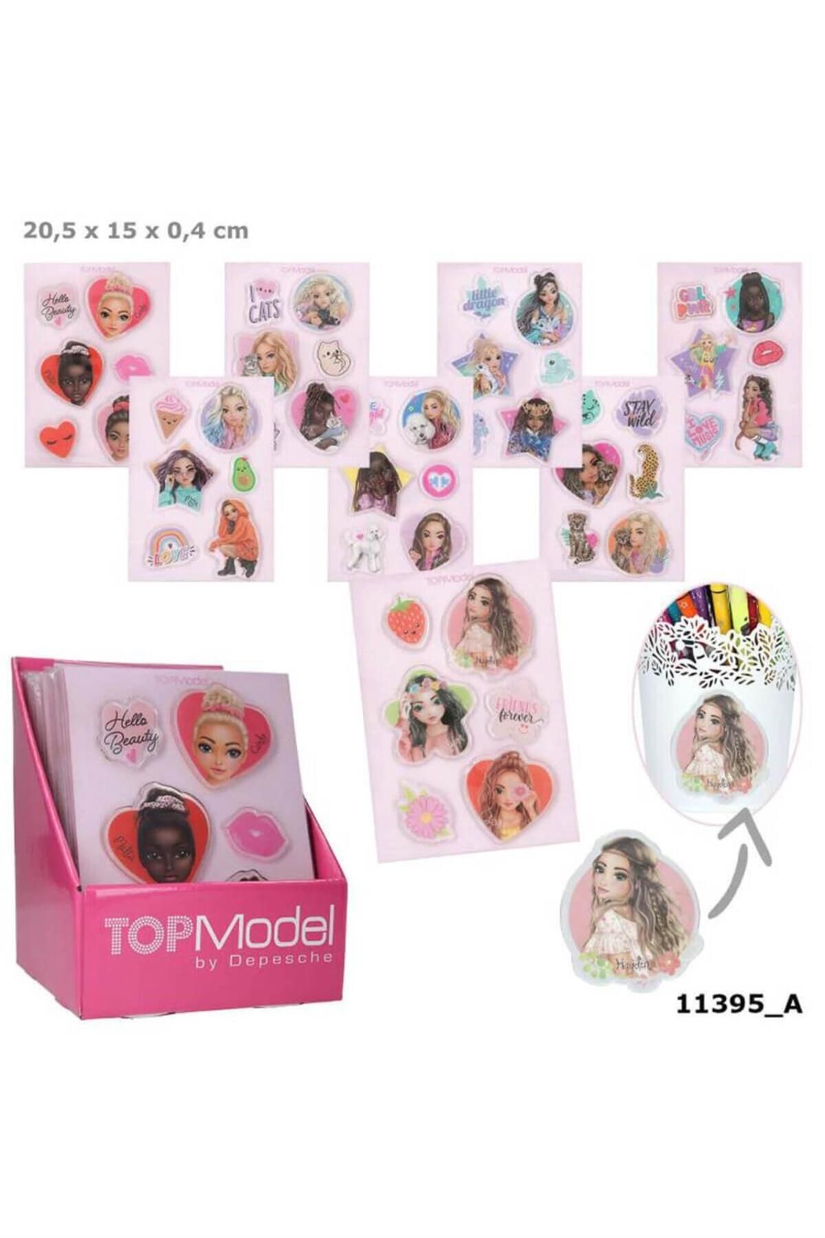 Top Model Glibbies Stickers 0411395-A