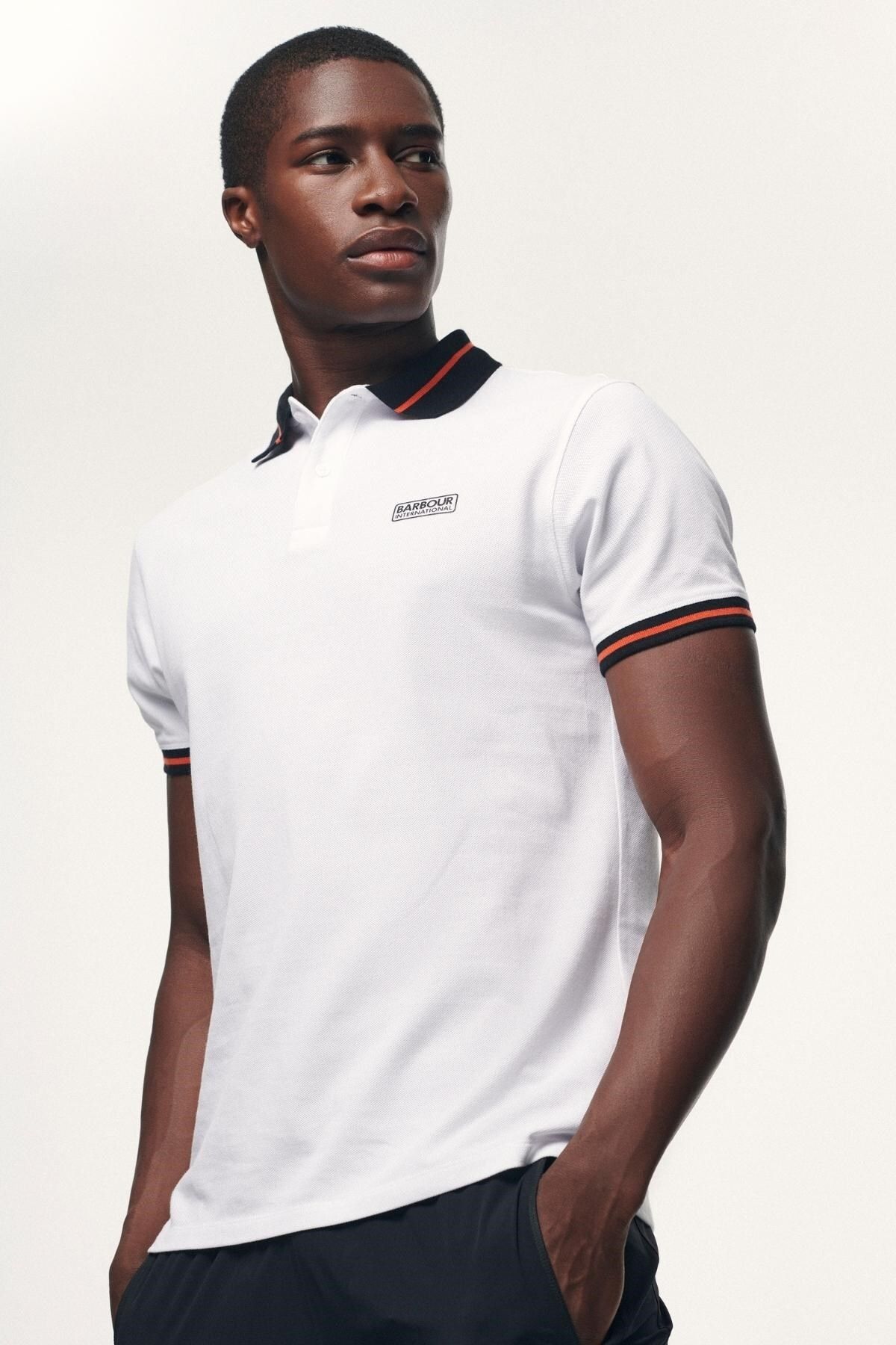 Barbour B.ıntl Wipeout Polo Yaka Wh11 White