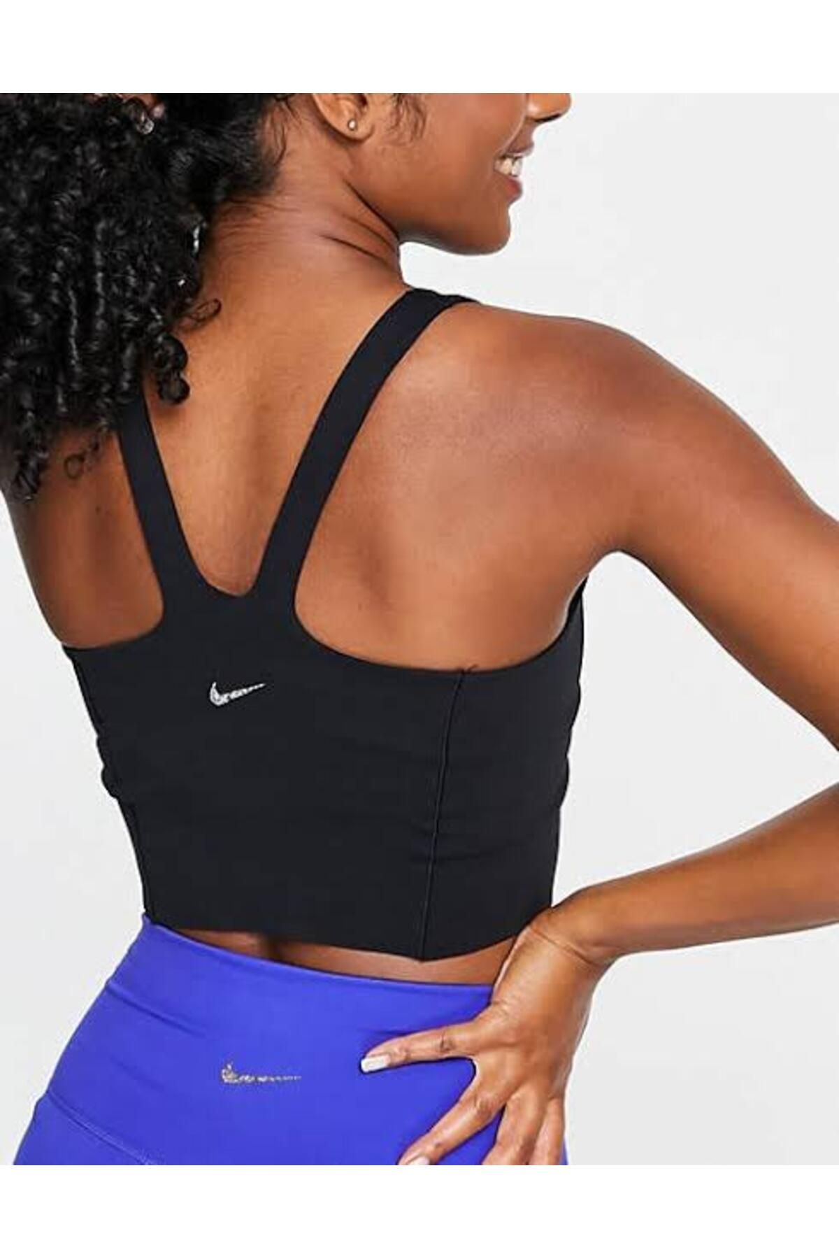 Nike Yoga Dri Fit Luxe Crop Tank Kadın Atlet