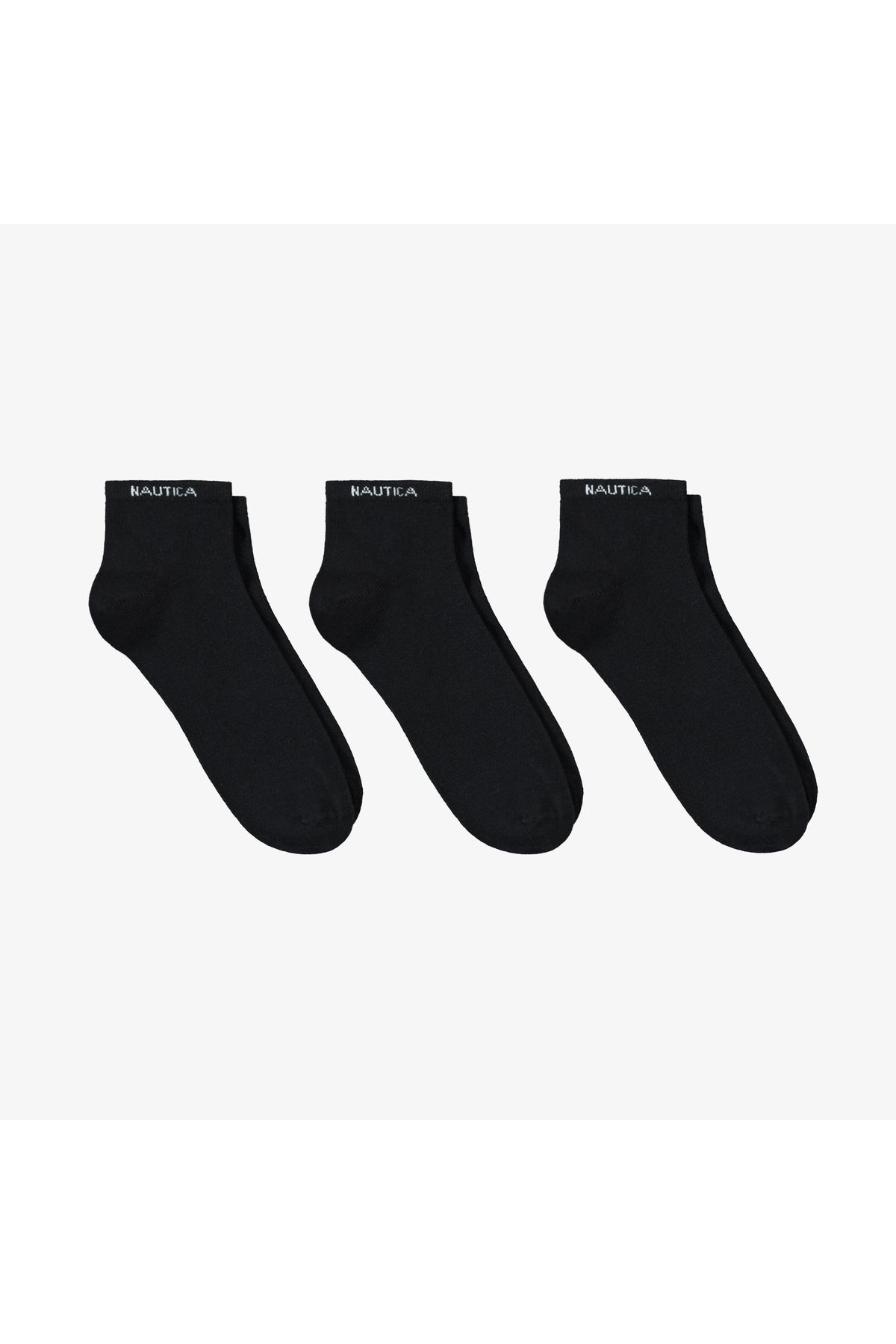 Nautica Erkek Siyah 3'lü Çorap