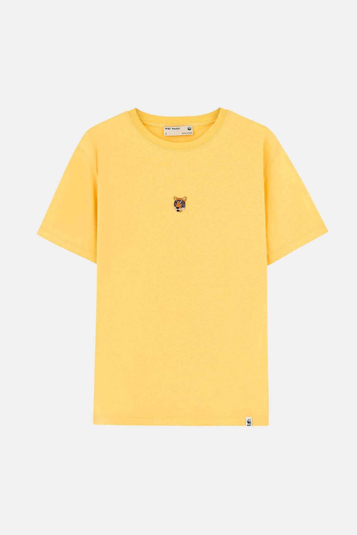 WWF Market Kaplan Supreme T-shirt - Sarı