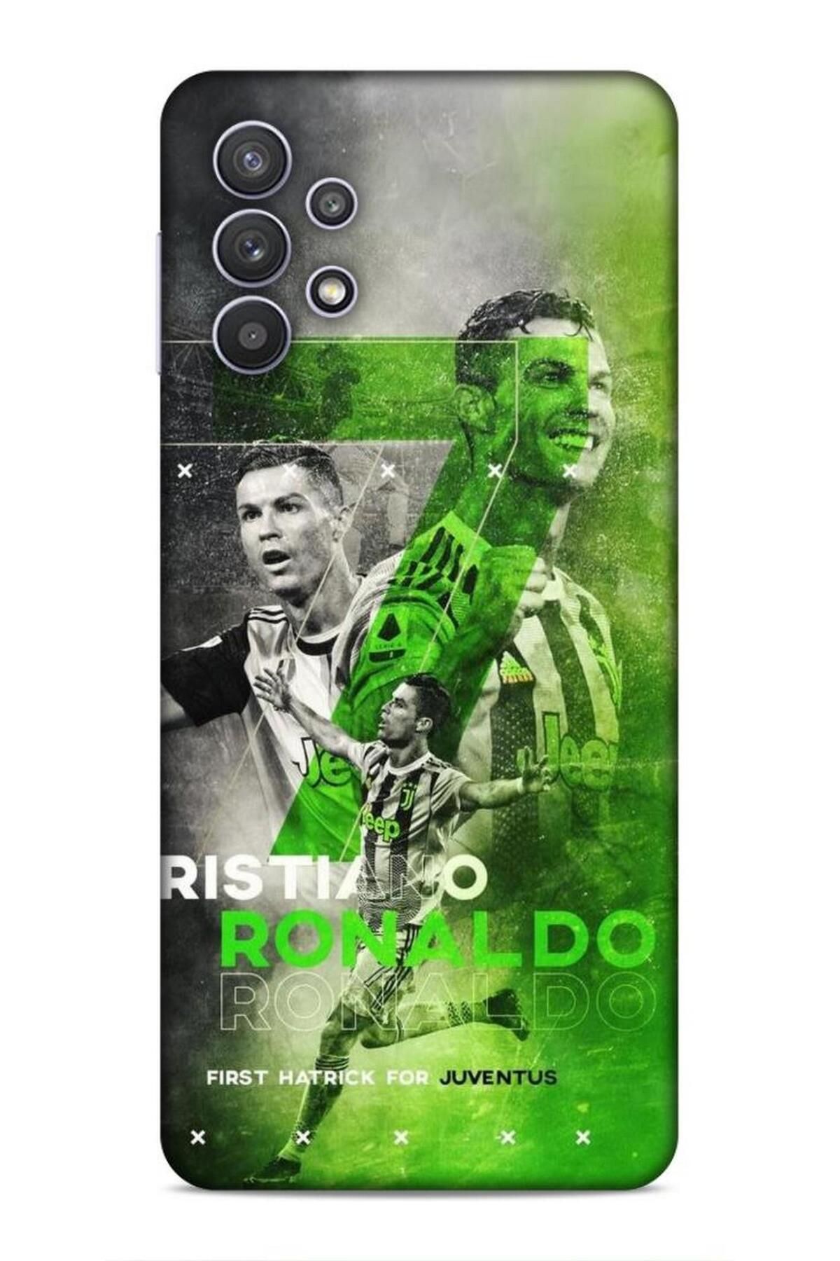 Lopard Samsung Galaxy A32 4G Kılıf Players 13 Cristiano Ronaldo Case Kapak