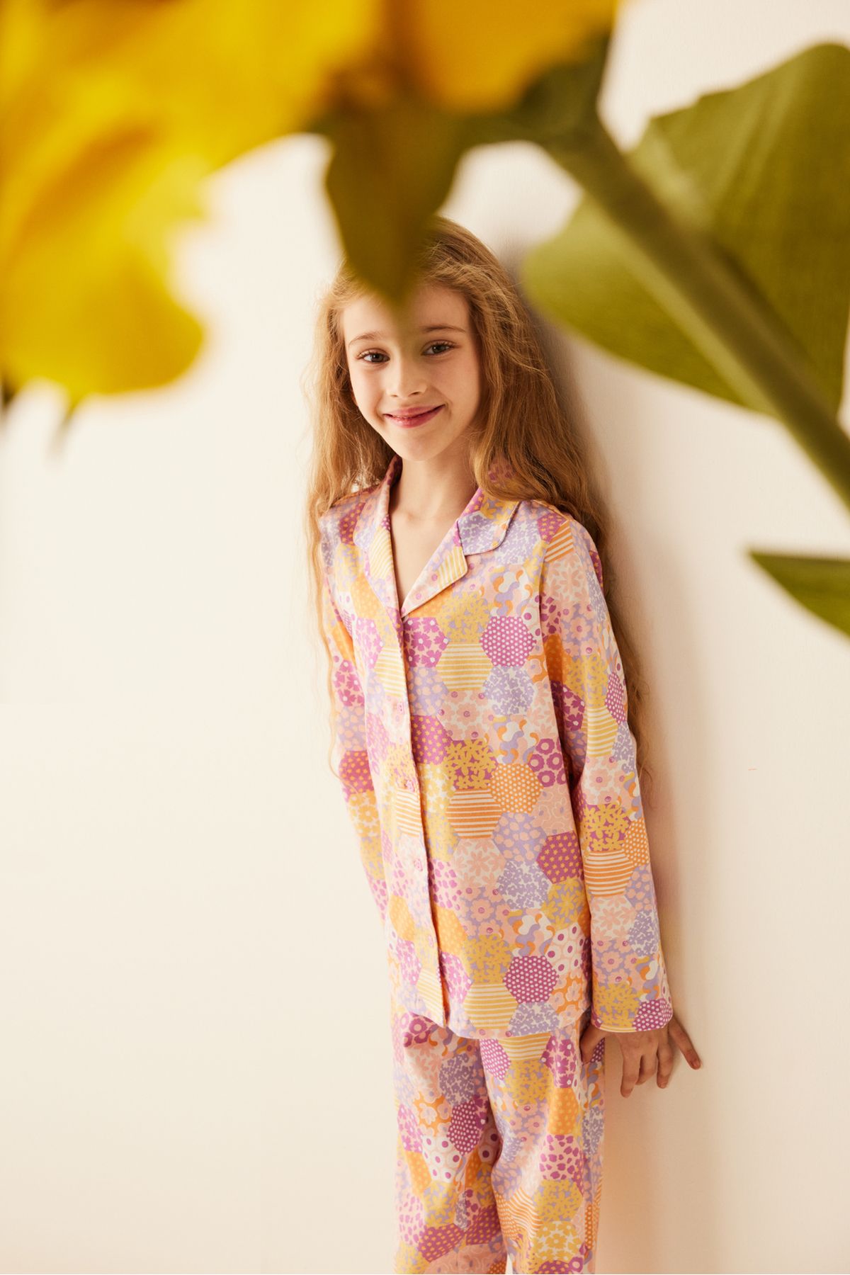 Penti Kız Çocuk Daisy Gömlek Pijama Takımı