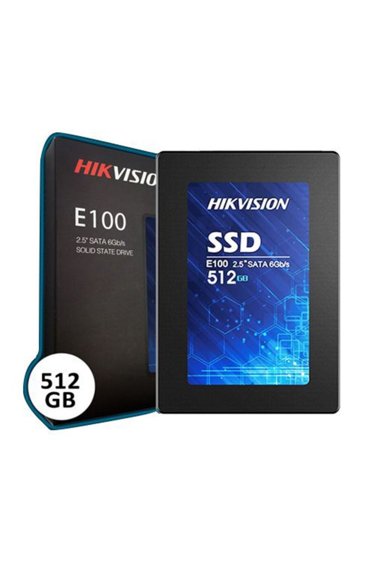 Hikvision E100 Serisi 2.5 512Gb Ssd Disk Sata3 550/480 Hsssde100/512G