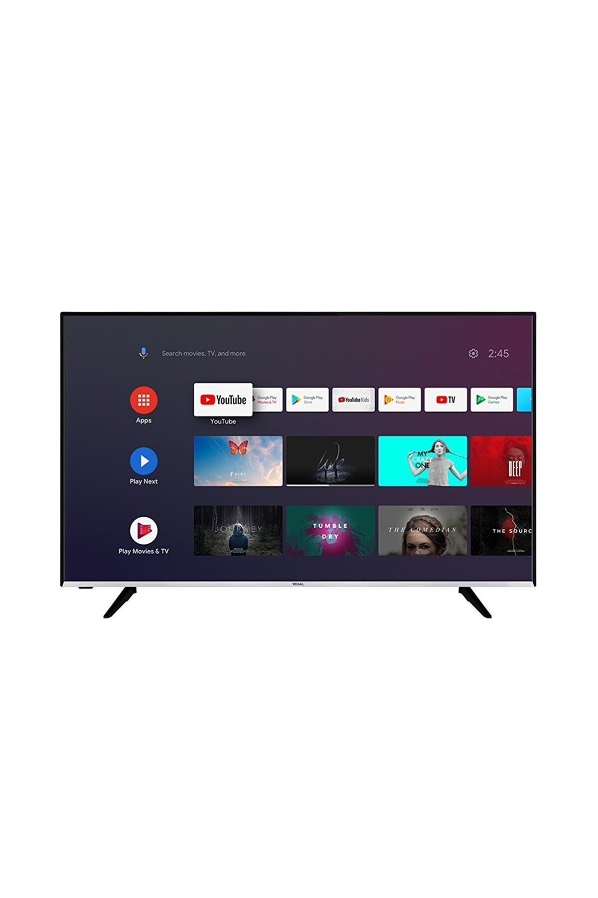 ÖzarslanP Regal 55R755UA11 4K Ultra HD 55" 140 Ekran Uydu Alıcılı Android Smart LED TV