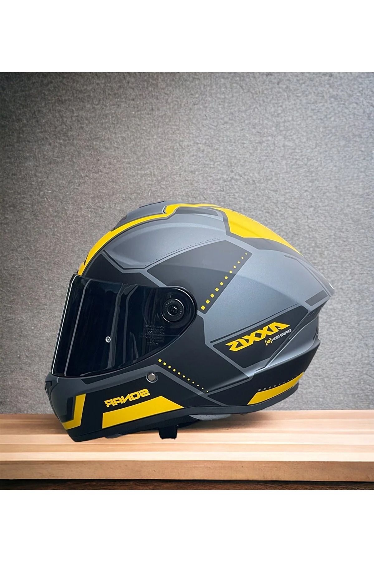 Axxis DRAKEN S SONAR C3 MATT YELLOW