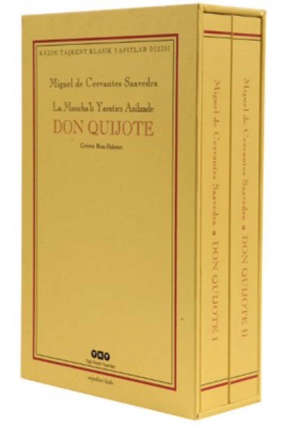Yapı Kredi Yayınları Don Quijote 2 Cilt Takım (KUTULU)