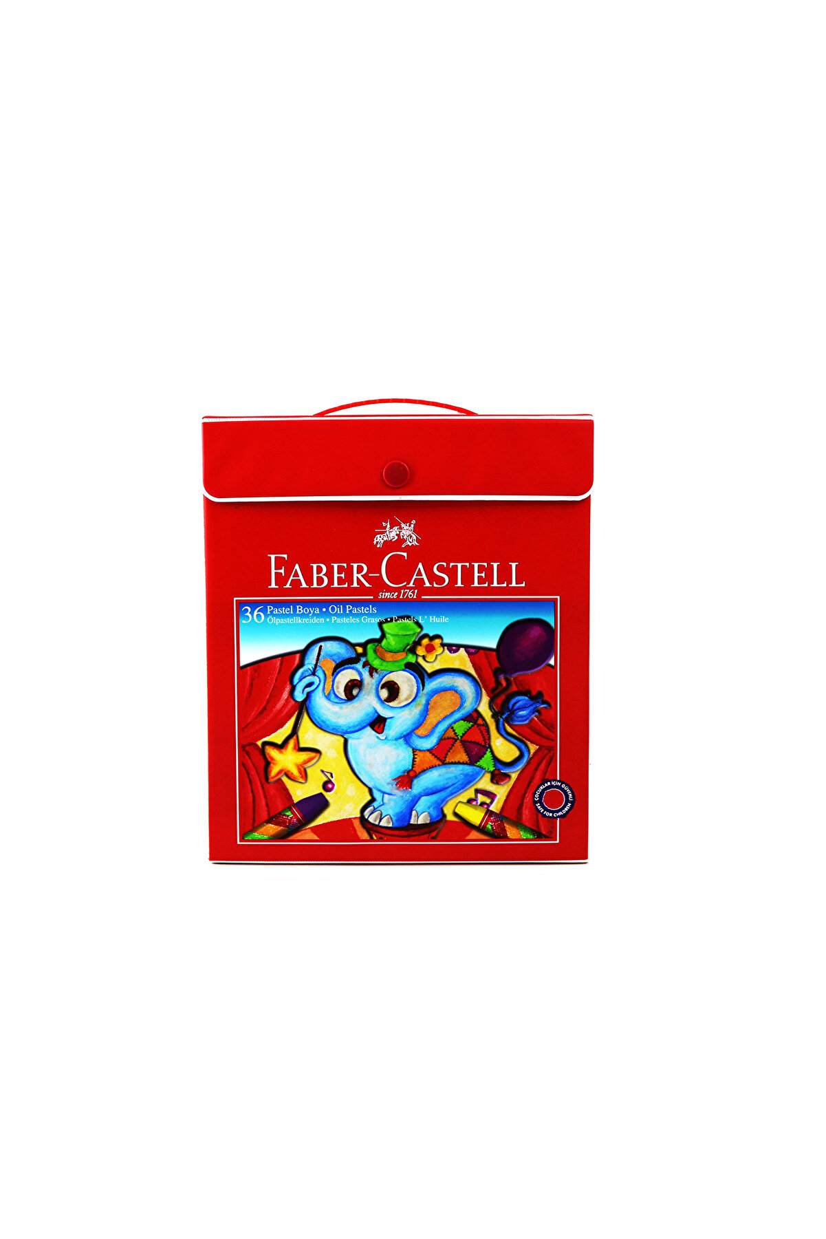 Faber Castell Faber 36 Renk Çantalı Lüks Pastel 125137