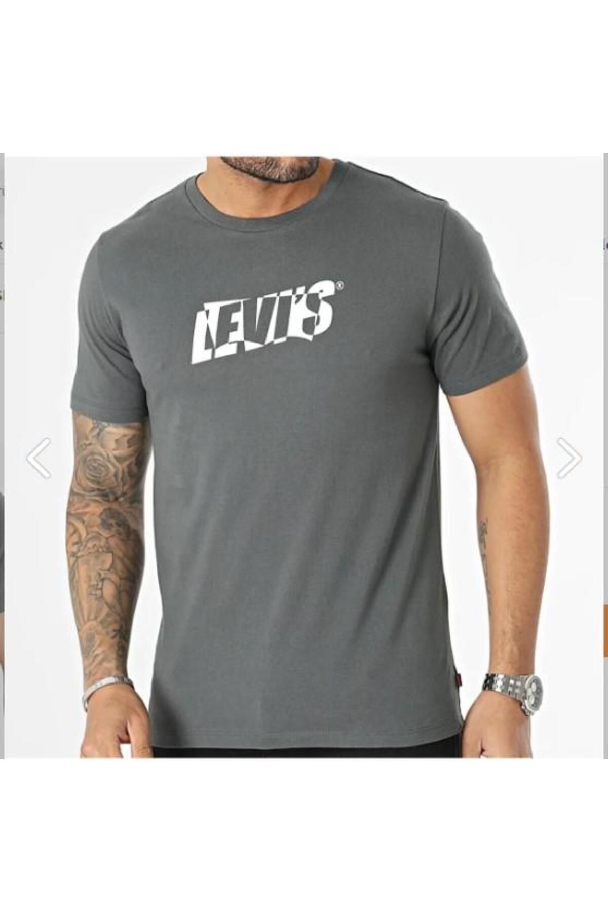 Levi's Levis Erkek  Logo Siyah Tshirt A2823-0192