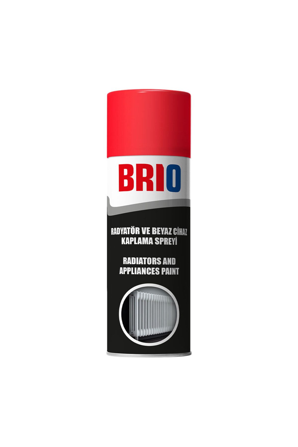 Brio Radyatör Ve Beyaz Cihaz, Beyaz Eşya Kaplama Spreyi 400 ml Inci Beyazı