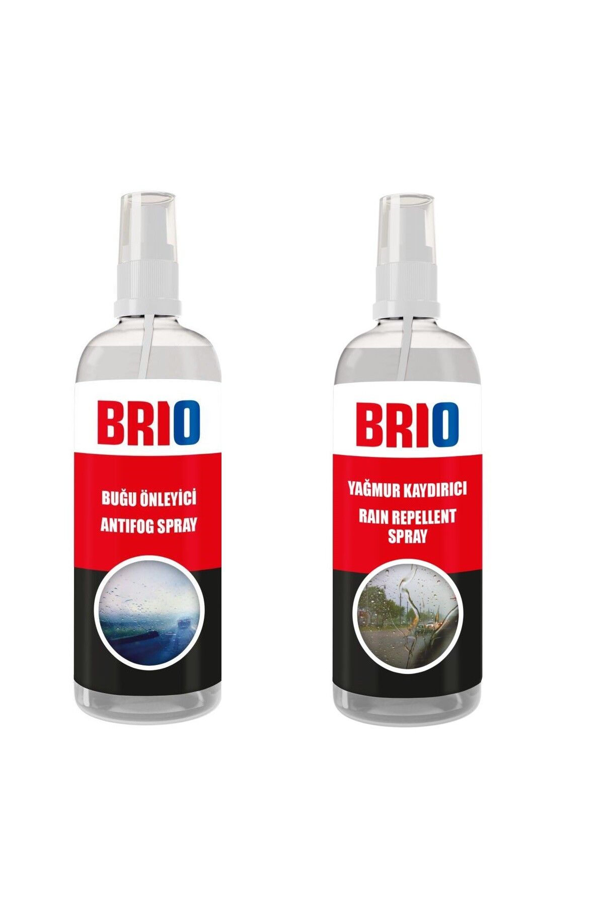 Brio Yağmur Kaydırıcı Sprey 250 ml Buğu Önleyici Sprey Buğu Giderici Sprey 250 ml