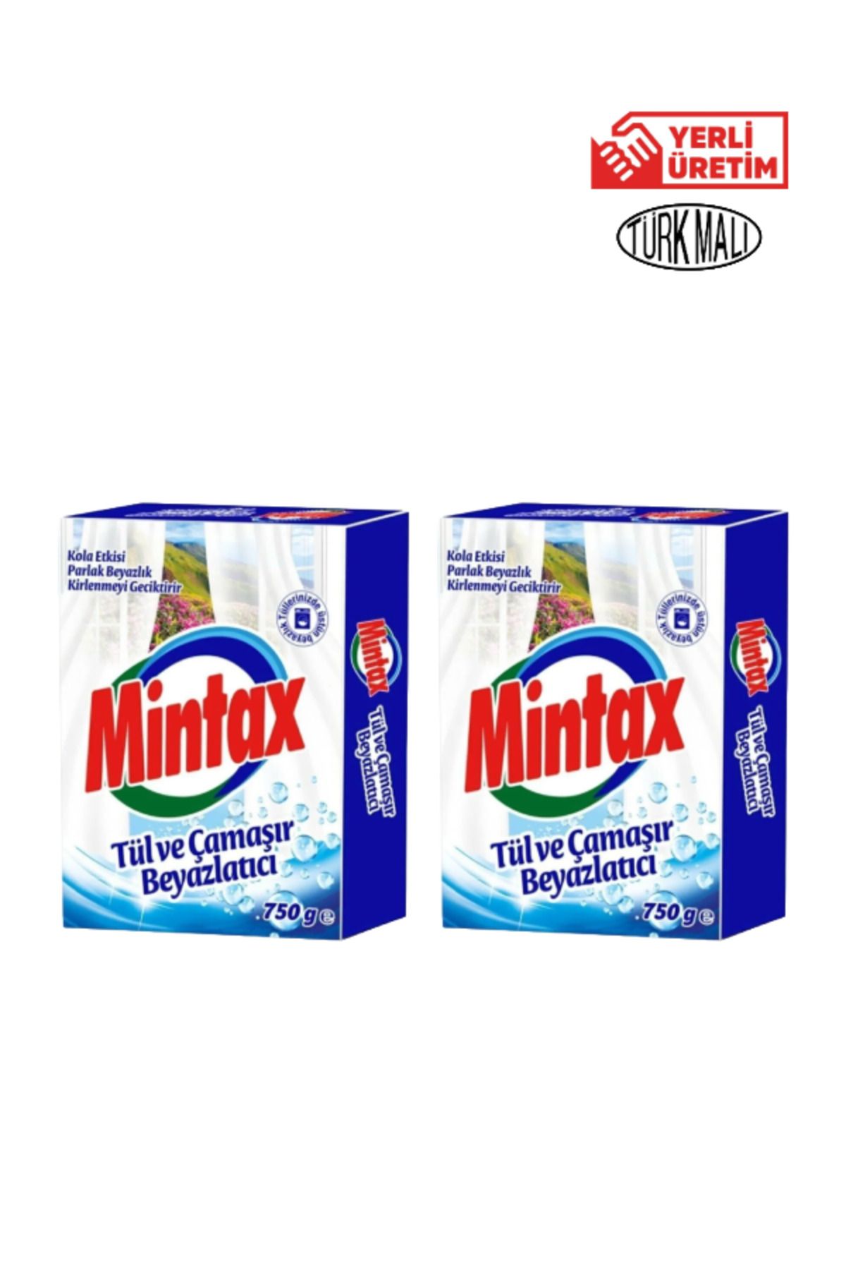 Mintax Tül Ve Çamaşır Beyazlatıcı 1500gr*2