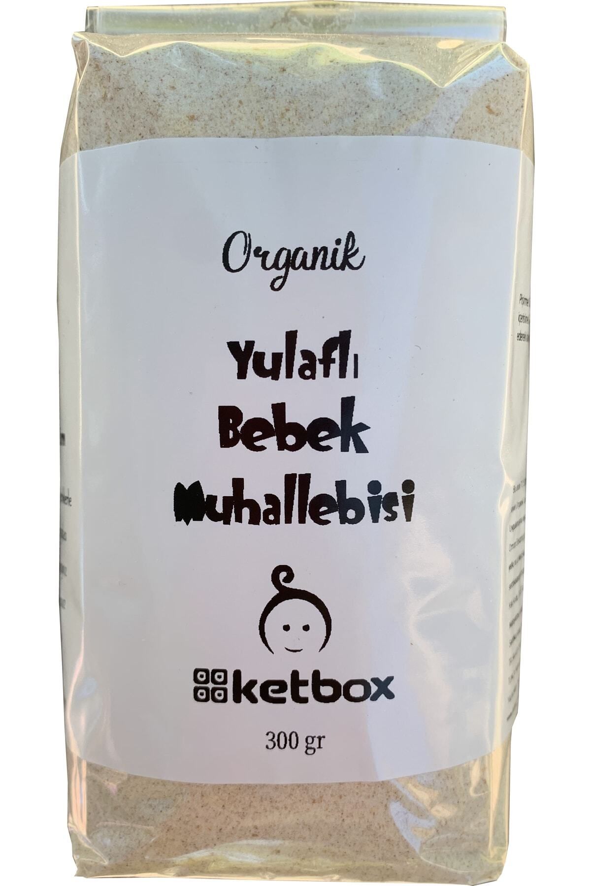 ketbox Organik Yulaflı Bebek Muhallebi Karışımı 300 gr Ek Gıda - 6 Ay Ve Üzeri Için Sertifikalı