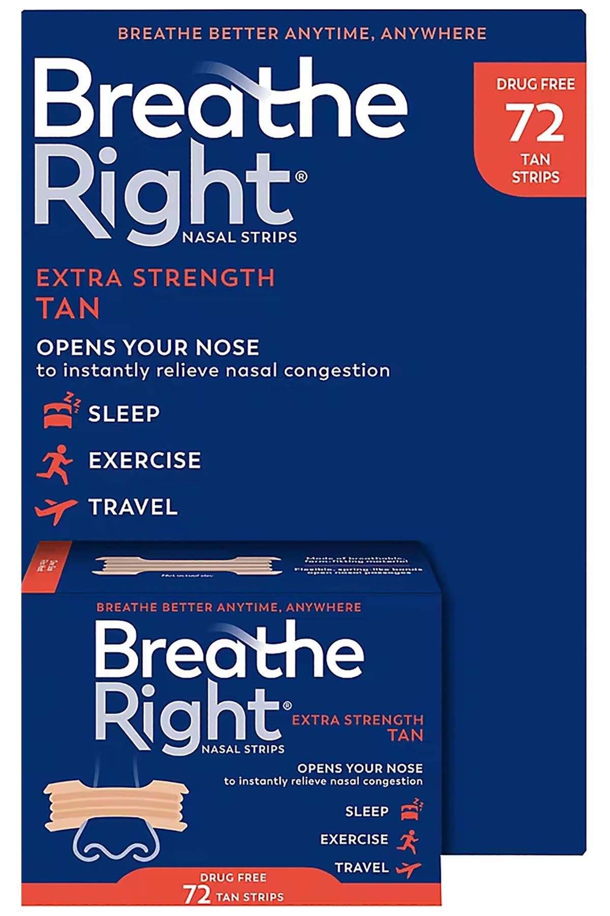 Breathe Right Burun Bandı Ten Rengi 72 Adet