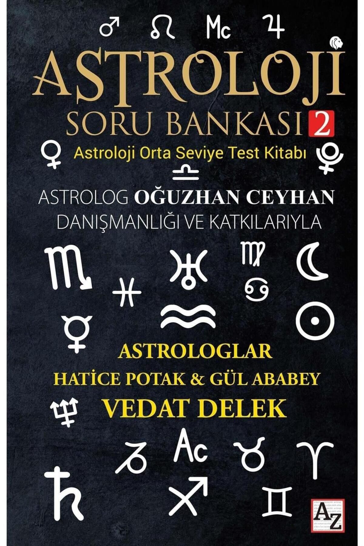 Az Kitap Astroloji Soru Bankası 2 - Hatice Potak-Gül Ababey- Vedat Delek