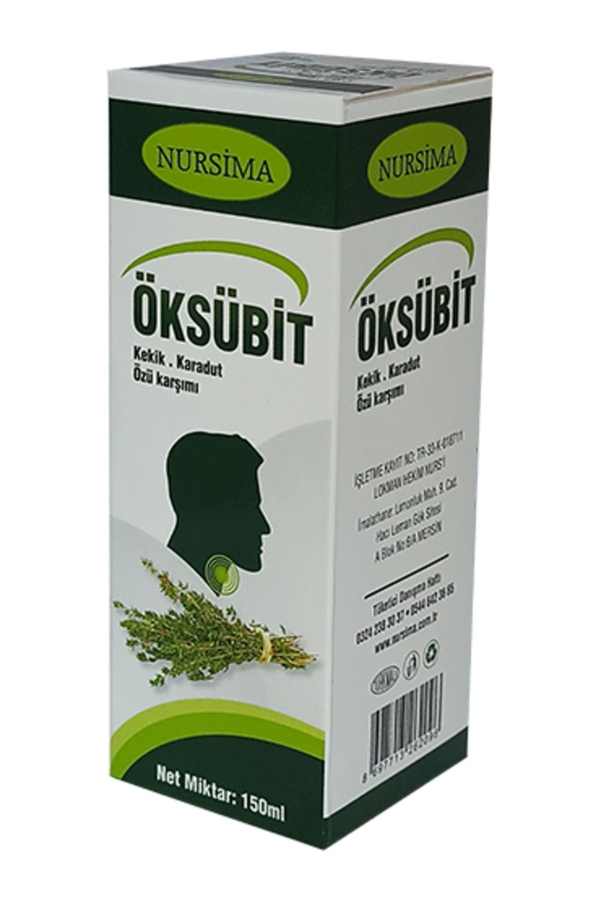 Nursima Öksübit Şurubu 125 ml