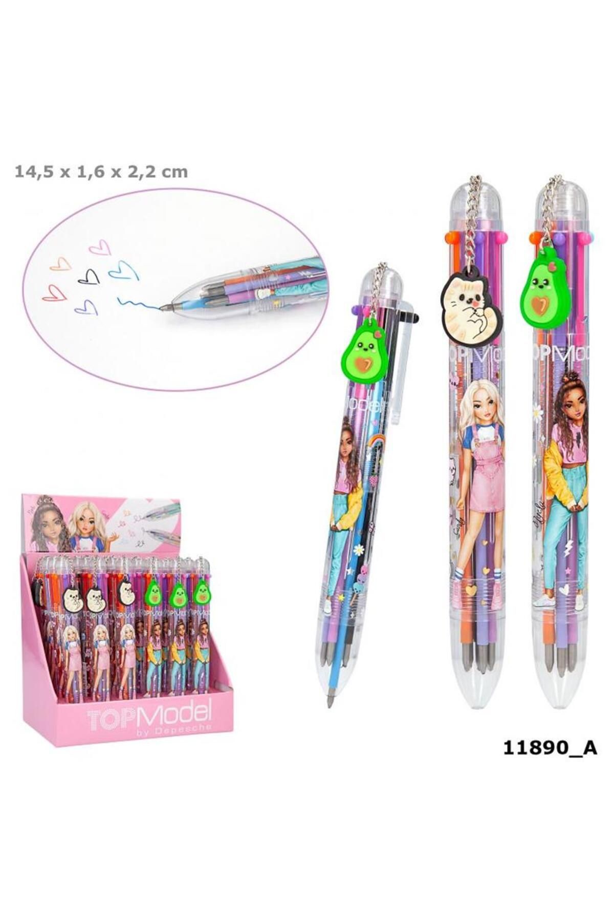 Top Model Topmodel Gel Pen With 6 Colors