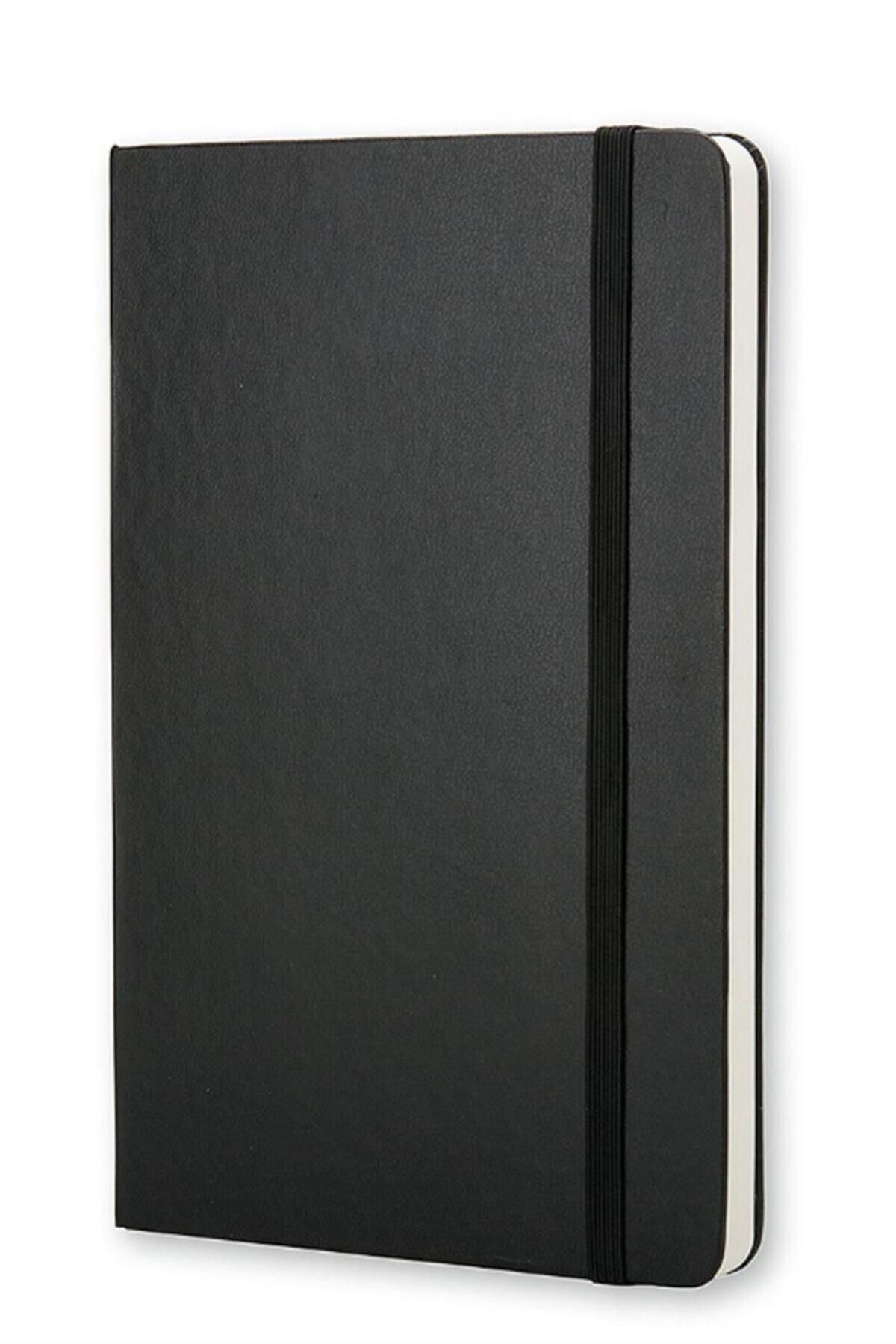 Moleskine Siyah Notebook Defter Düz 240yp. - 13x21cm 5649793