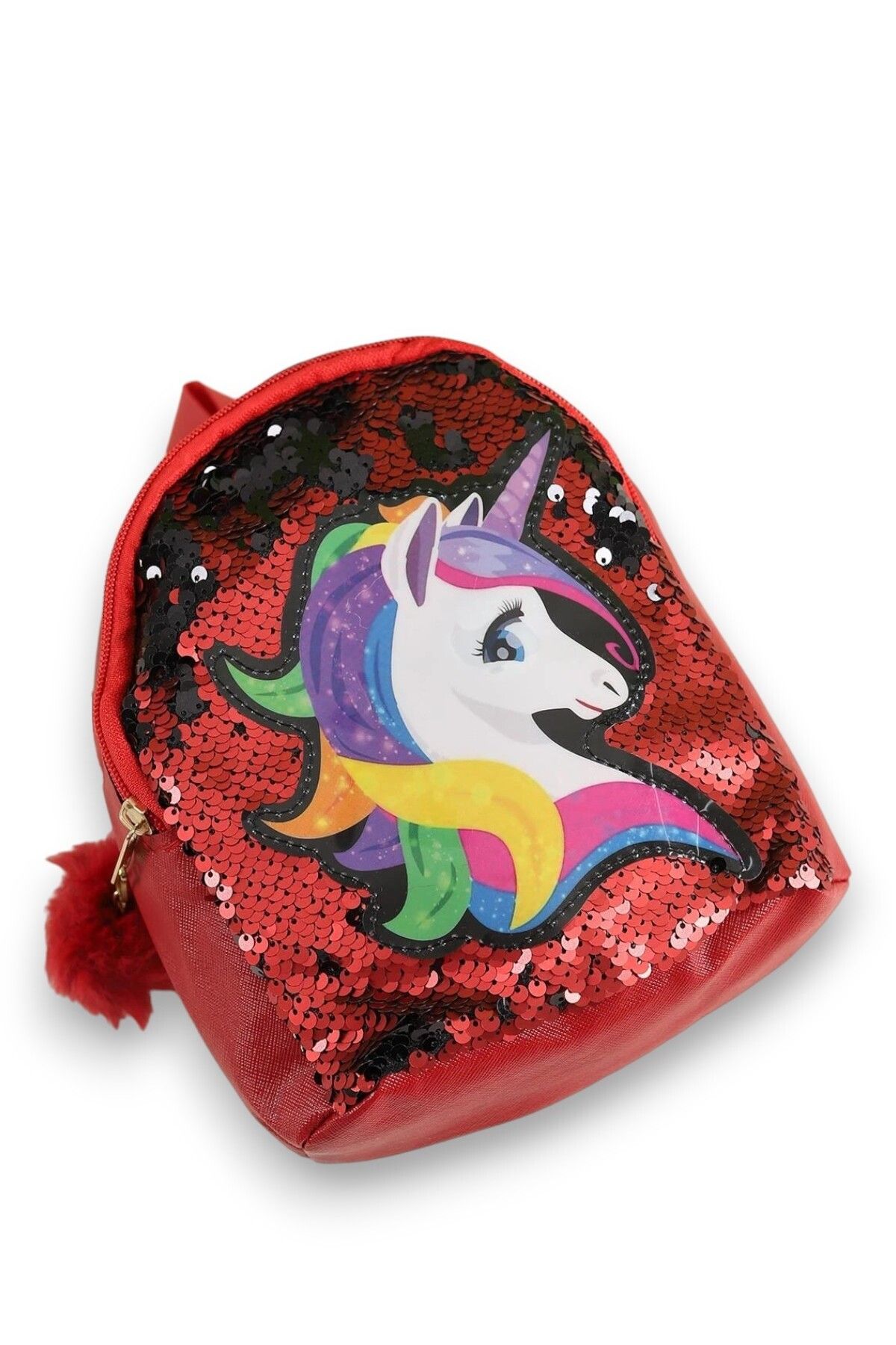 Daj Company Işıklı Pullu Unicorn Figürlü Kız Çocuk Sırt Çantası