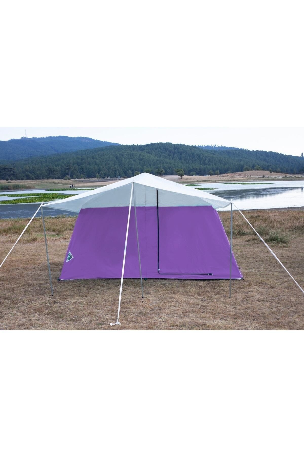 NIDAGE Ultra hafif Tek Odalı İmperteks Kamp Çadırı Lila 4 Kişilik ve üstü 15+ Kg Mor Kamp 250 x 300 Dikdör