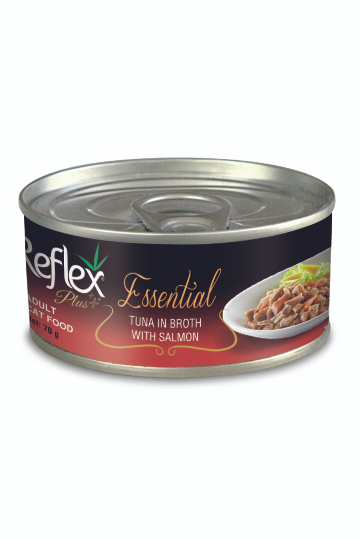 Reflex Plus Essential Ton Balığı Somonlu Kedi Konservesi 70 gr