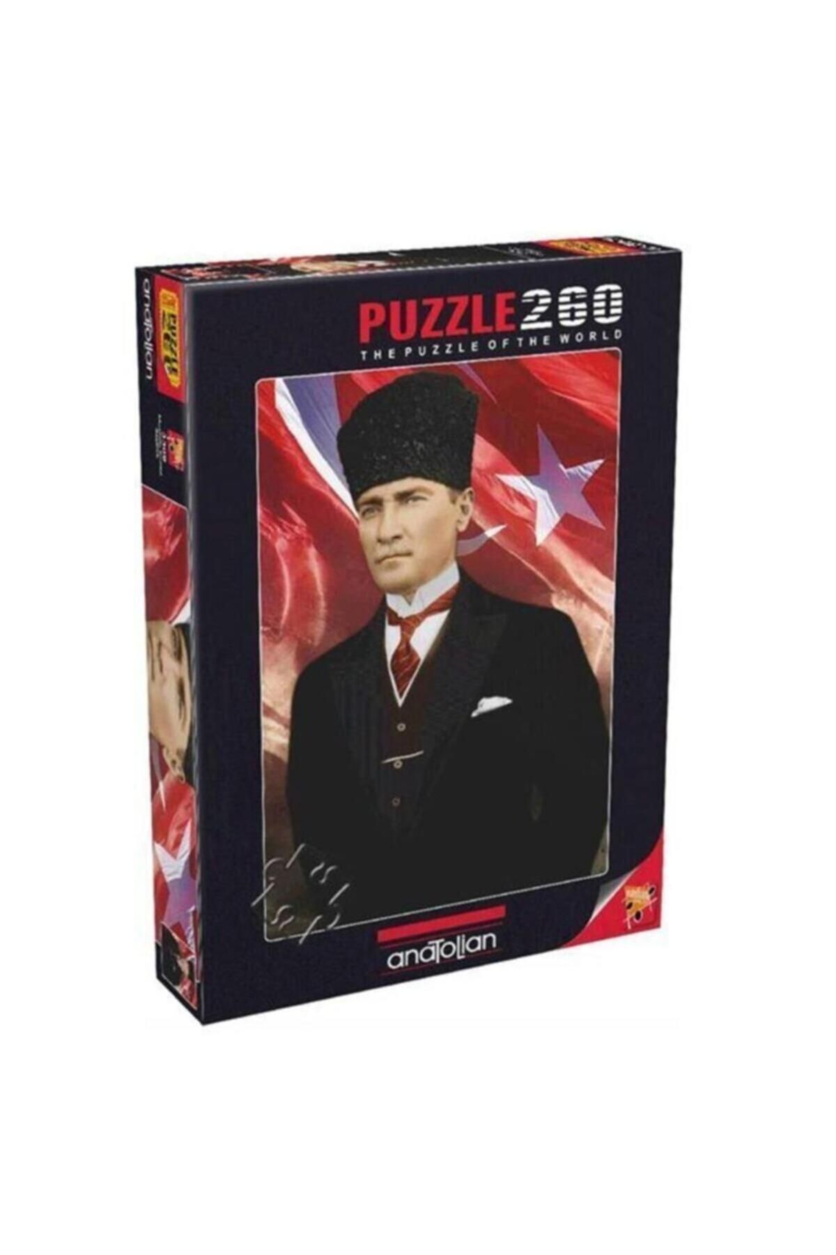 Anatolian Puzzle Mustafa Kemal Atatürk / 260 Parçalık Puzzle, Kod:3309