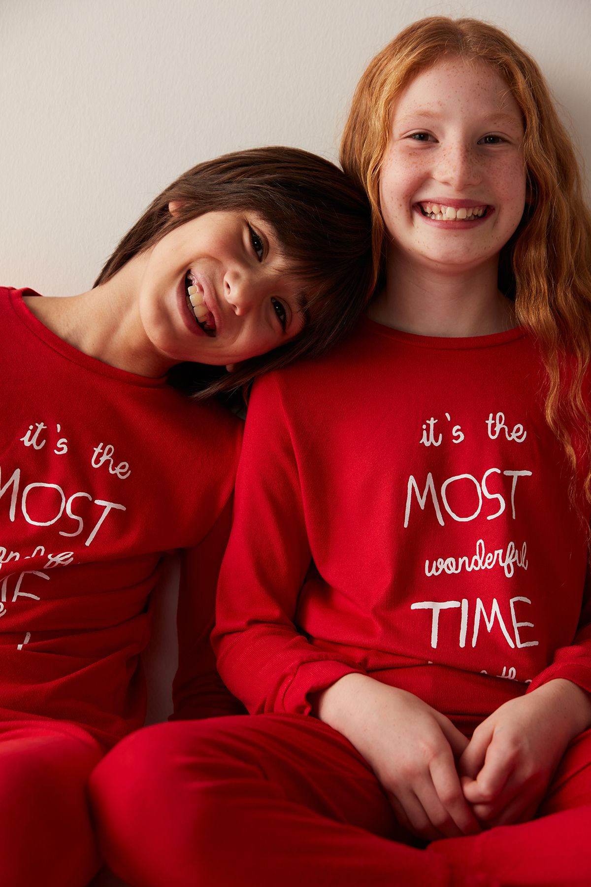 Penti Unisex Best Time Termal Kırmızı Pijama Takımı