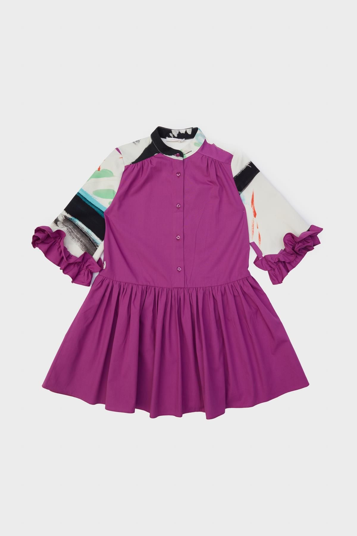 Lia Lea Bg Store Kız Çocuk Mor Elbise 23pfwl02005