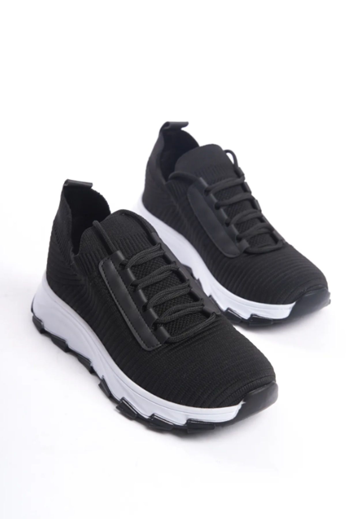 Grafen Kids Triko Garantili Bağcıklı Günlük Kadın Sneaker Yürüyüş Ayakkabısı