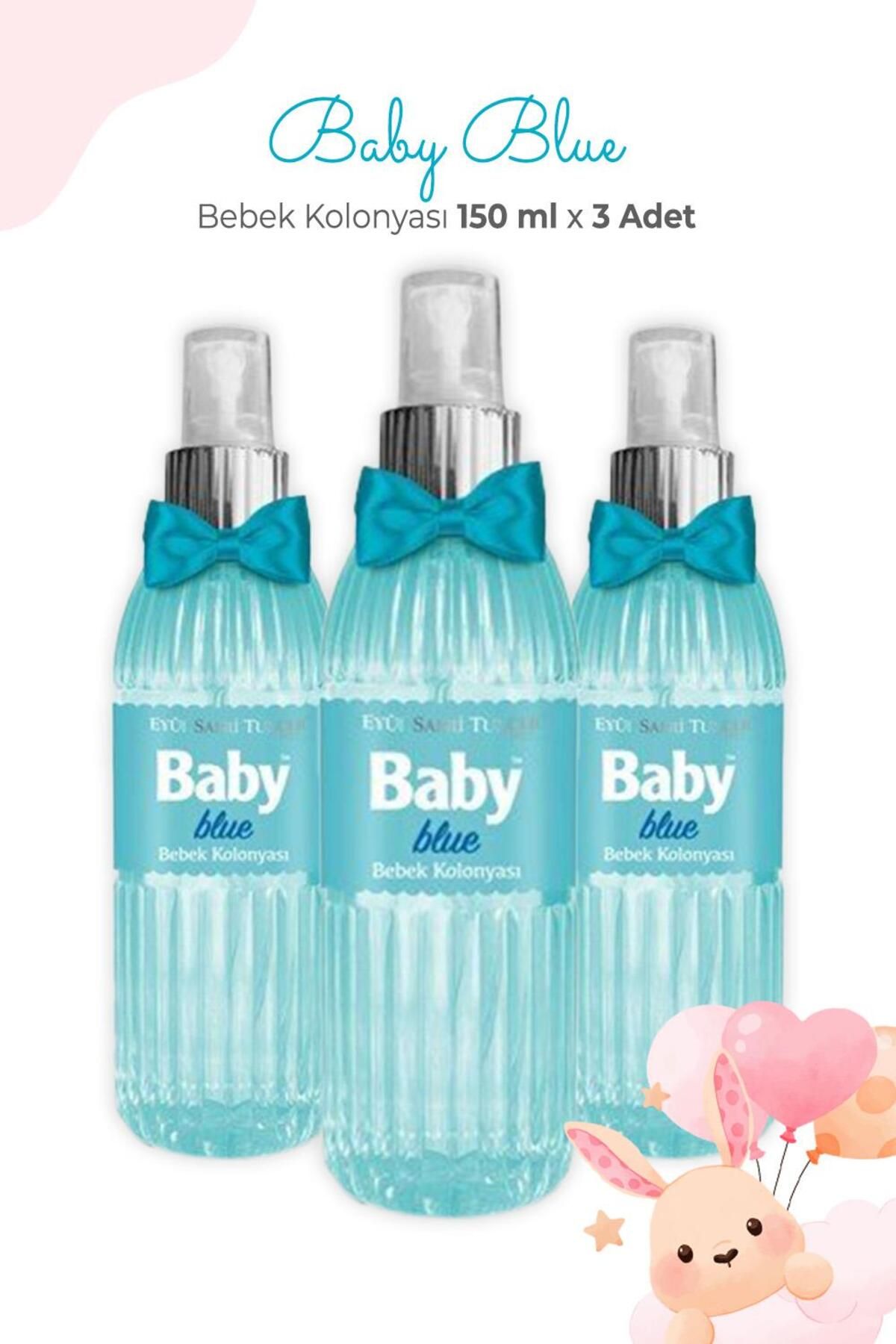 Eyüp Sabri Tuncer Bebek Kolonyası Baby Blue 150 ml X 3 Adet