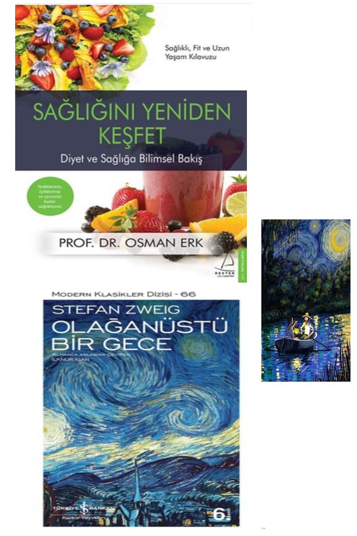 Türkiye İş Bankası Kültür Yayınları Sağlığını Yeniden Keşfet; Diyet ve Sağlığa Bilimsel Bakış (Koleksiyon Kitap) + Lisanslı Ayraç