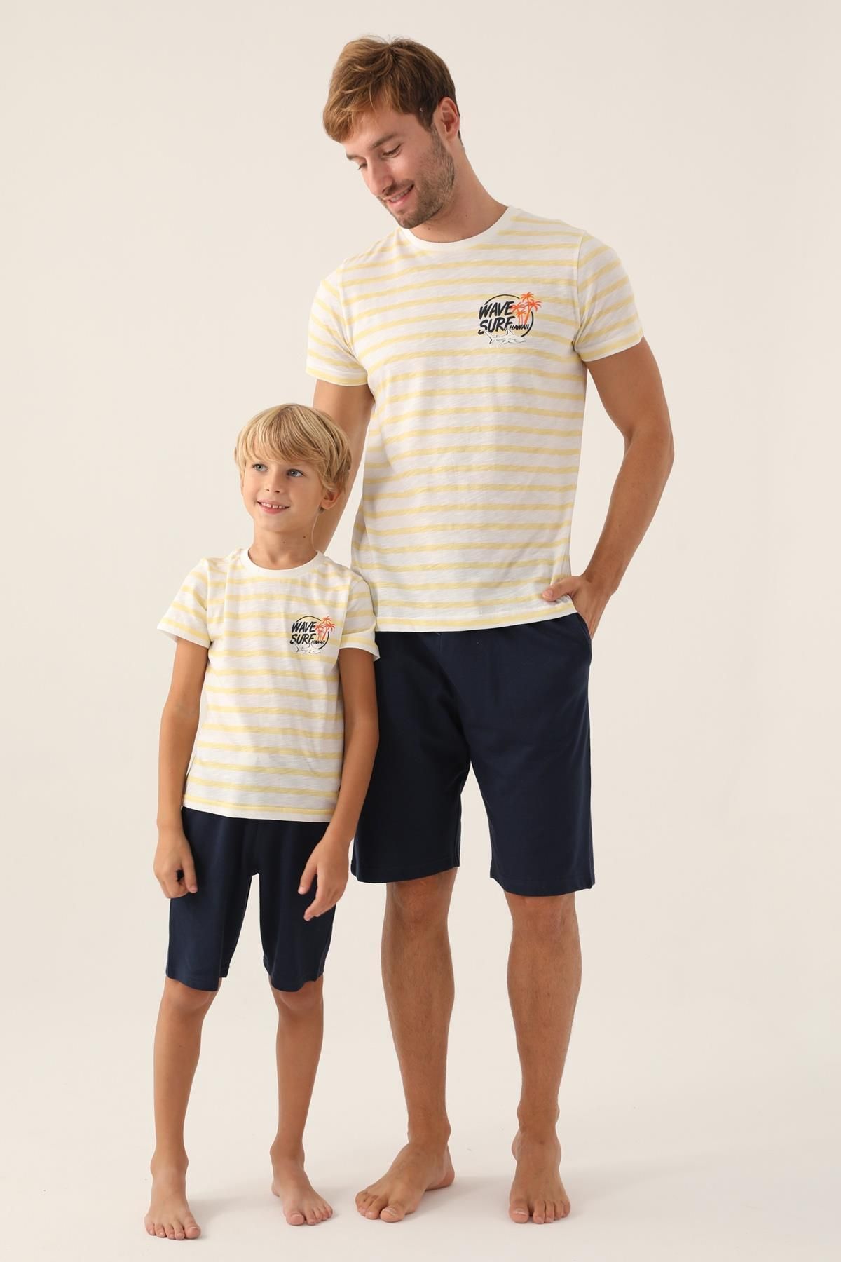 Rolypoly Baba Oğul T-shirt Şort Takım (bedenler ayrı ayrı fiyatlandırılır)