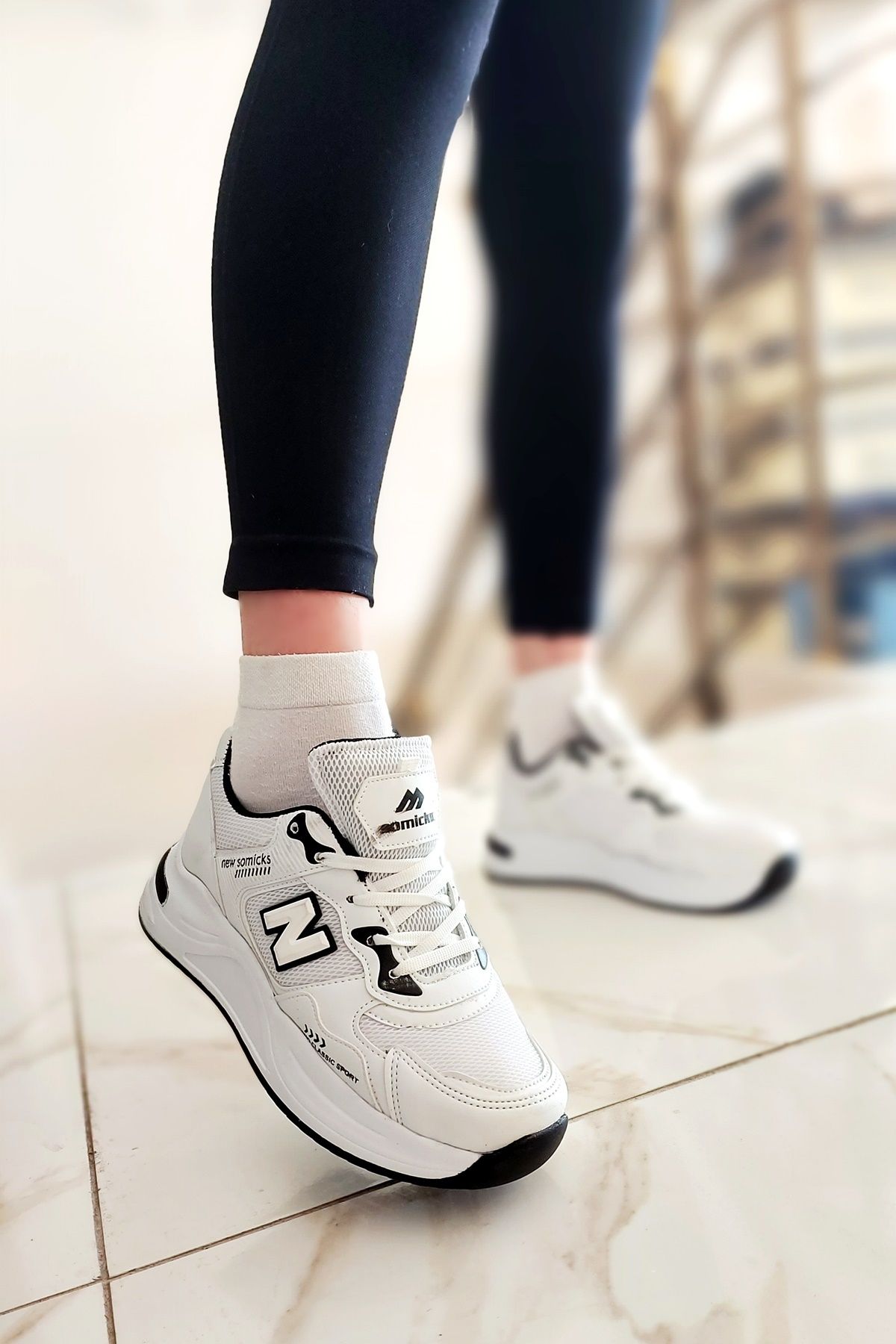 Rimex Kadın Beyaz Sneaker