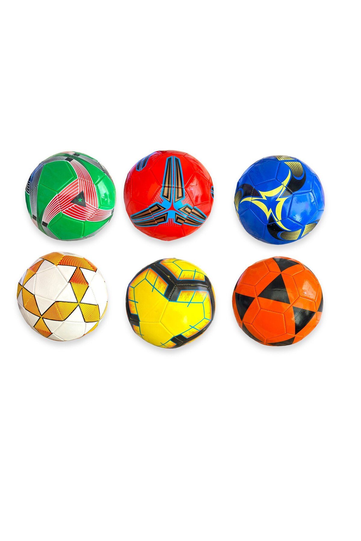 deniz sport Taraftar Futbol Topu Dikişli Futbol Topu Renkli Futbol