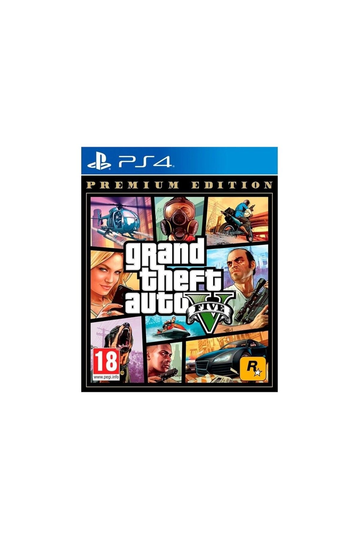 Rockstar Ps4 Gta 5 Premium Edition