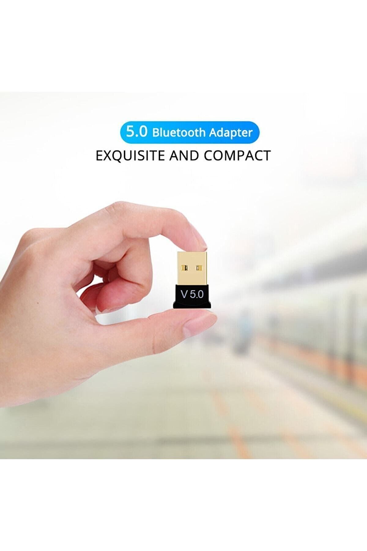 emrebilisim Bluetooth Pc Dongle 5.3 Bluetooth Aparatı 5.3