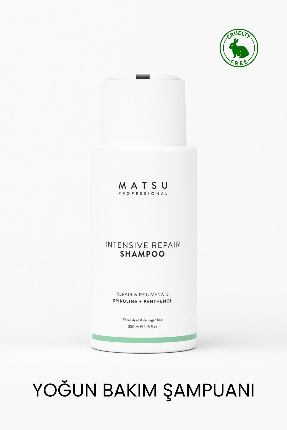 MATSU Intensive Repair Yıpranmış Saçlar Için Yoğun Bakım Şampuanı 350ml