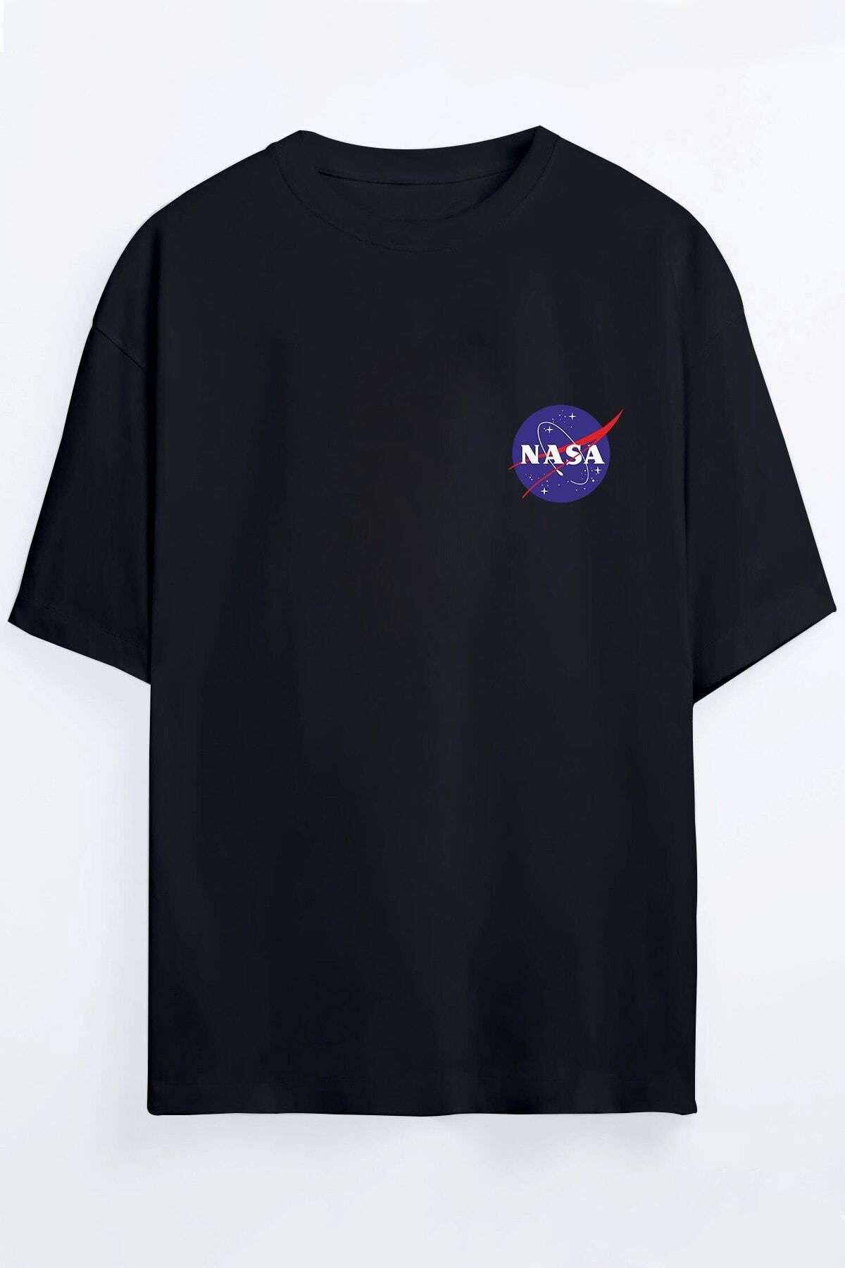 NOVVO Nasa Tasarım Baskılı Oversize T-shirt ( Tişört )