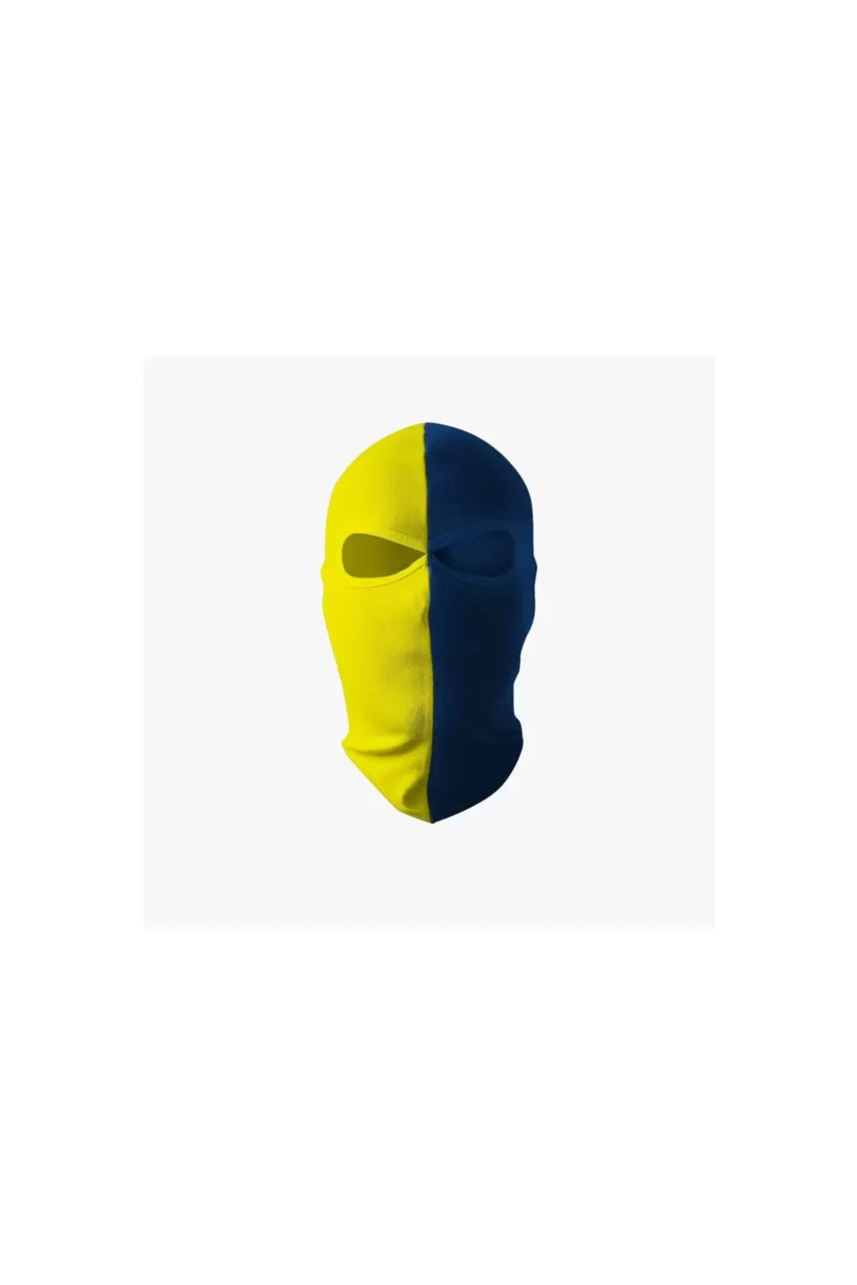 rebercity Sarı lacivert Holigan maskesi