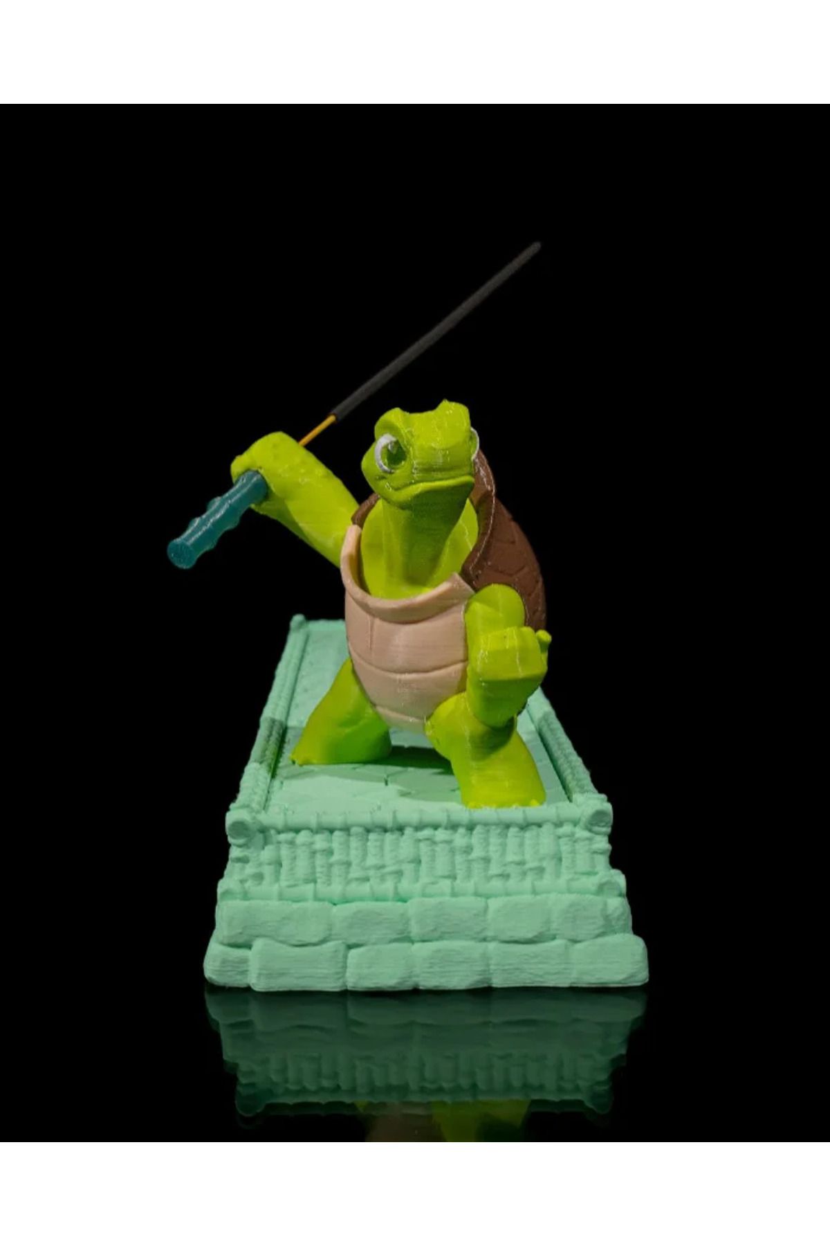 Bi'şeyler Sepeti Ninja Turtle Tütsü Yatağı Incense Holder