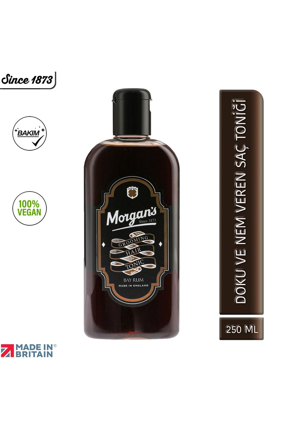 Morgan's Pomade Morgan's Bay Rum Grooming Hair Tonic - Canlandırıcı Saç Bakım Toniği 250 ml