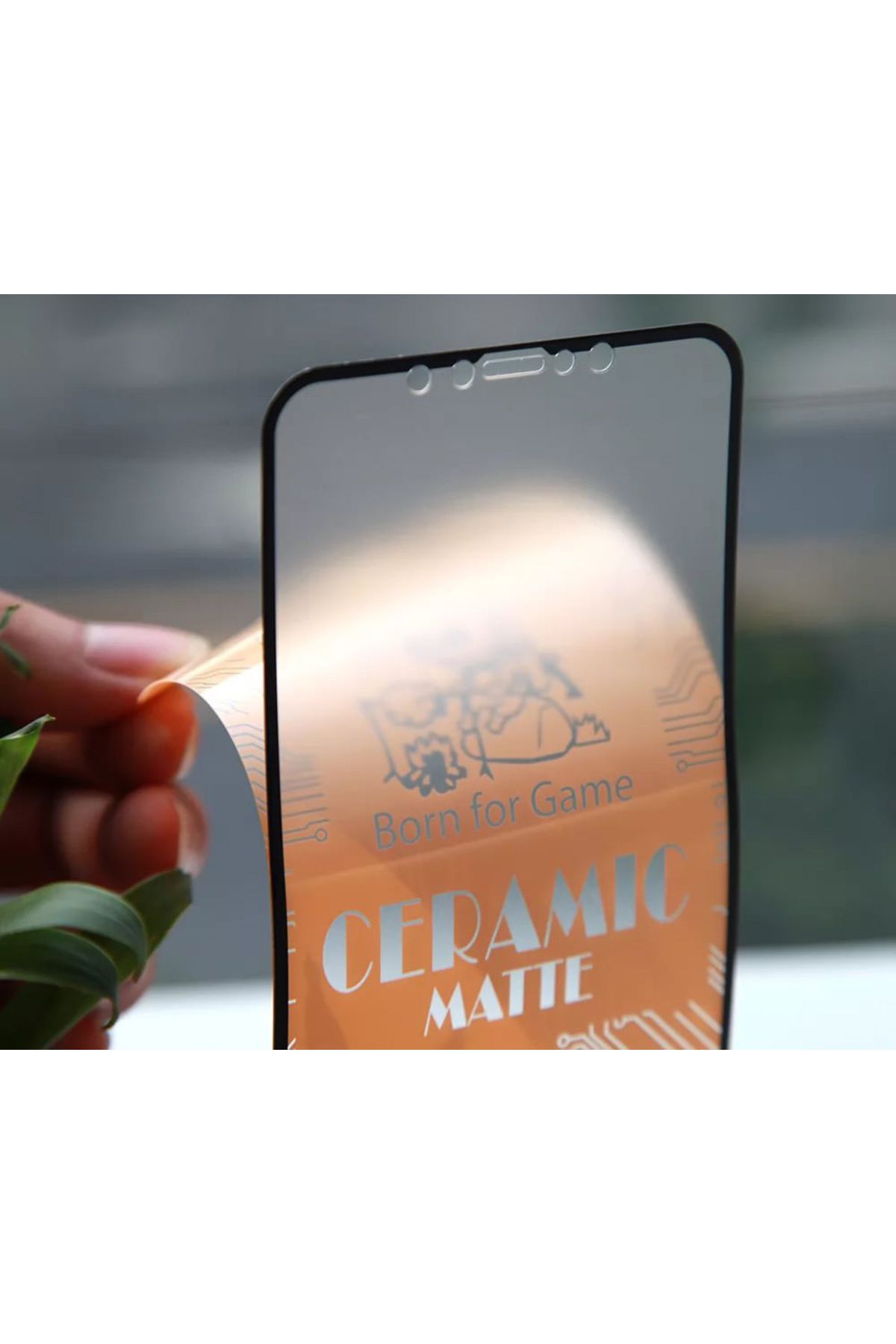 cepmoda Newface Xiaomi Redmi Note 8 - Mat Ekran Koruyucu Seramik Nano Özellikli Esnek Parmak izi Yapmaz