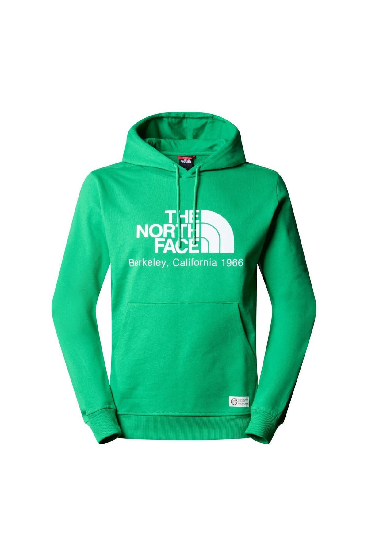 The North Face M BERKELEY CALIFORNIA HOODIE Erkek Sweat Shirt NF0A55GFPO81 Yeşil-L