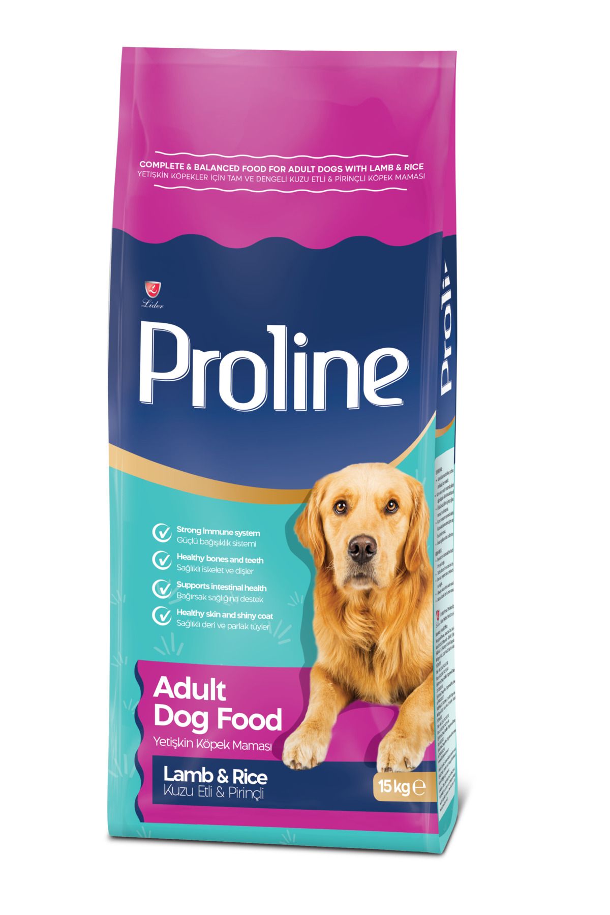 Pro Line Proline Optimum Kuzu Etli Ve Pirinçli Yetişkin Köpek Maması 15 Kg