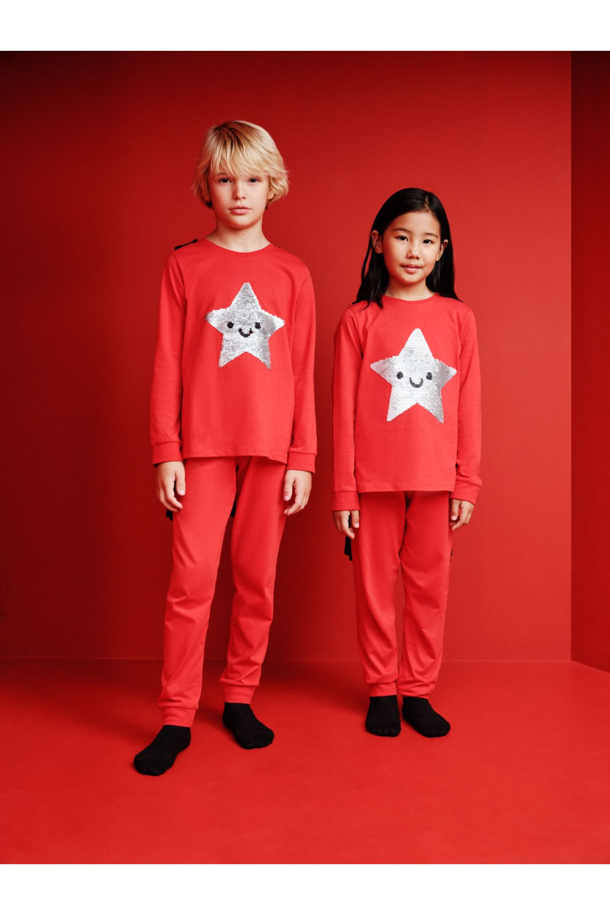 Penti Unisex Young Star Pijama Takımı