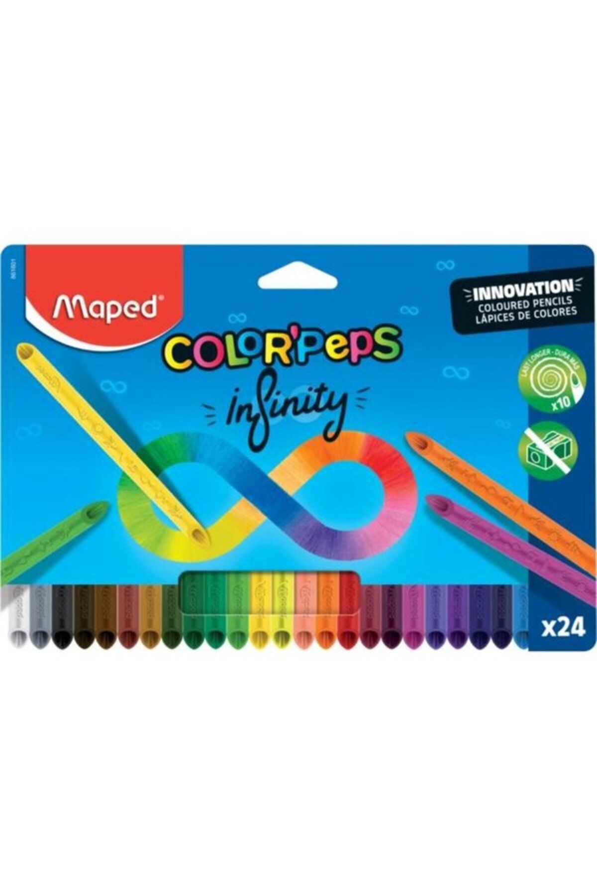 Maped Color'Peps Infınıty Kuru Boya 24'Lü